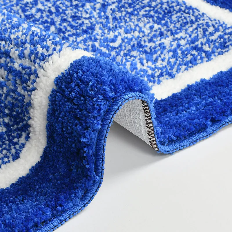 Luxe Anti Skid Bath Mat - Light Blue media 7