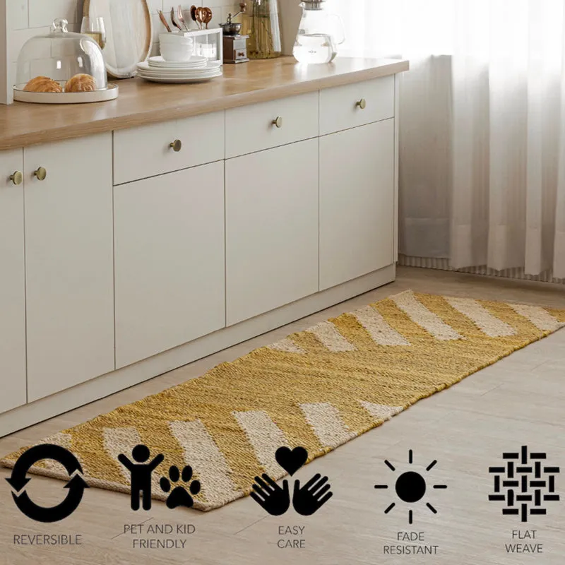 Talandis Jute Runner Rug - Brown media 7