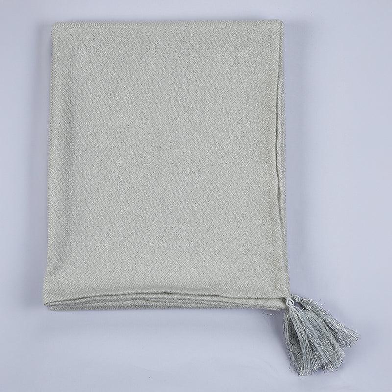 Willow Weave Geometric Cotton Throw media 3