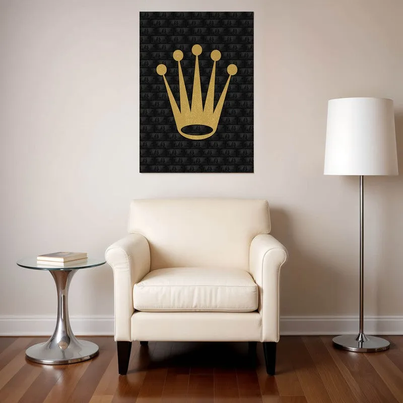 Golden Emblem Wall Poster media 1