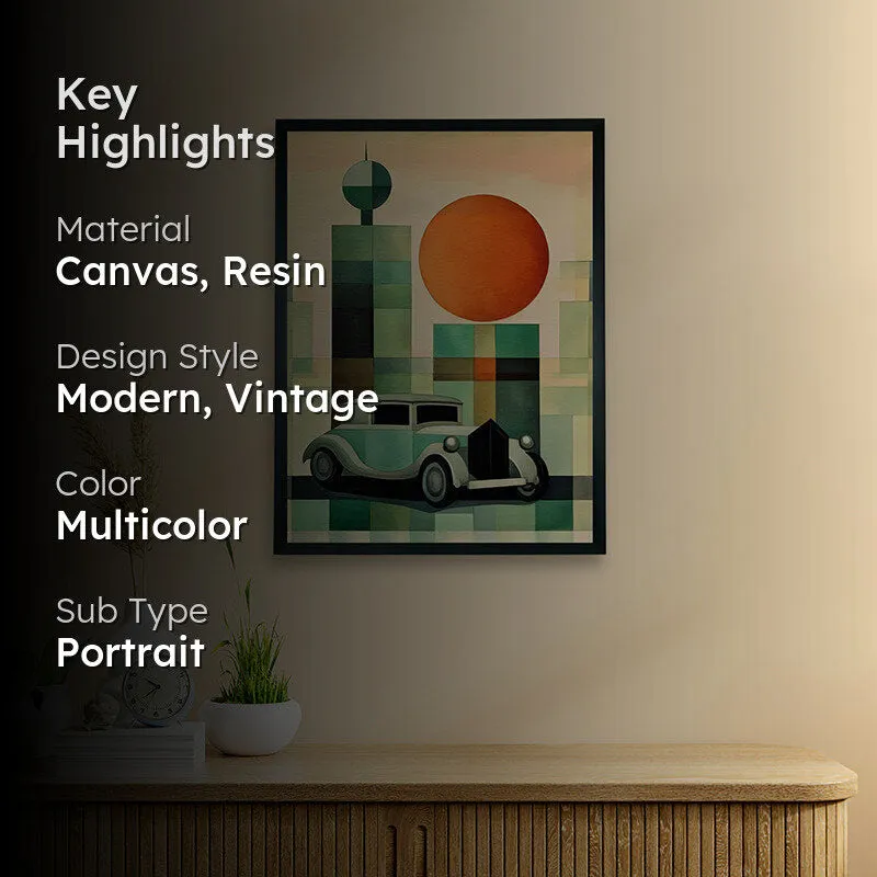Abstract Moto Canvas Wall Art media 2
