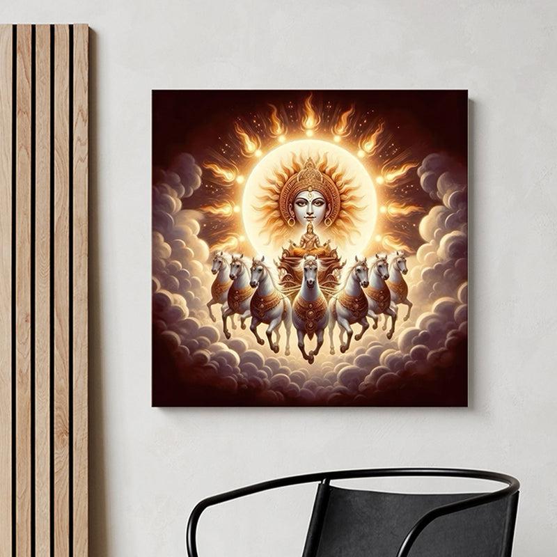Aditya Riot Poly Canvas Wall Painting
