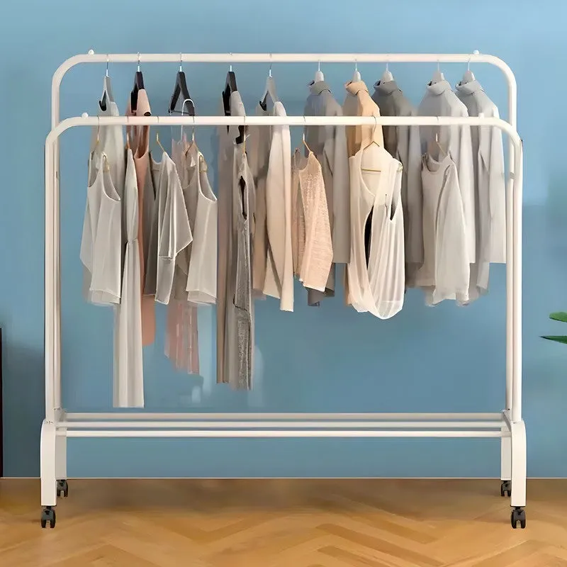 Laxis ThreadTower White Metal Cloth Hanger media 3