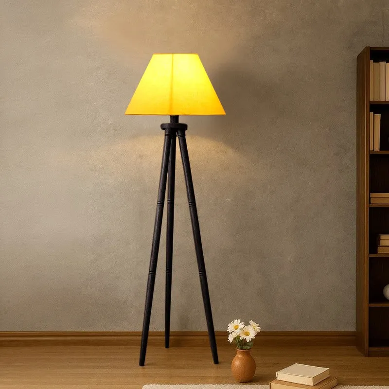 TriElite Conical Floor Lamp (Yellow) media 1
