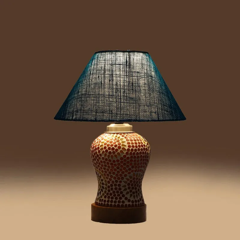 Loomex Wooden Table Lamp - Multicolor media 7