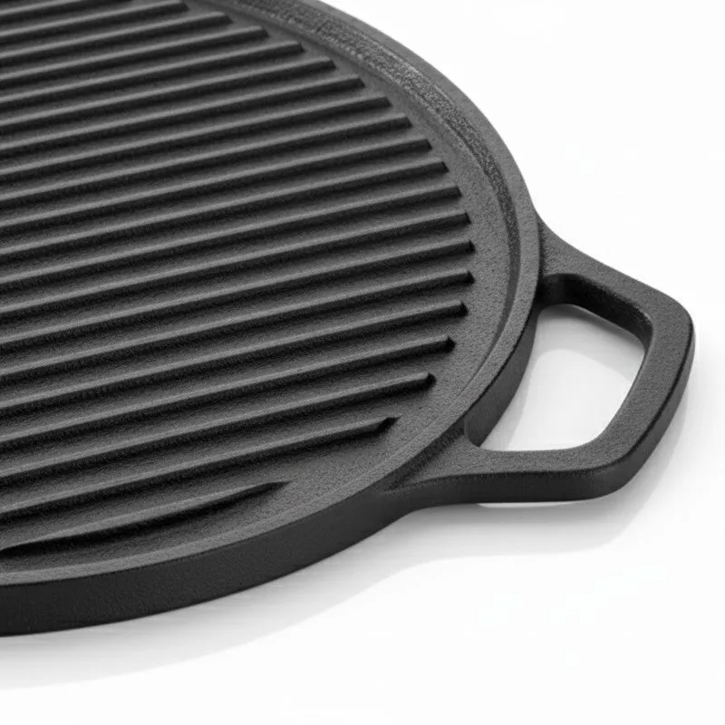 Firecraft Reversible Cast Iron Grill Pan media 10