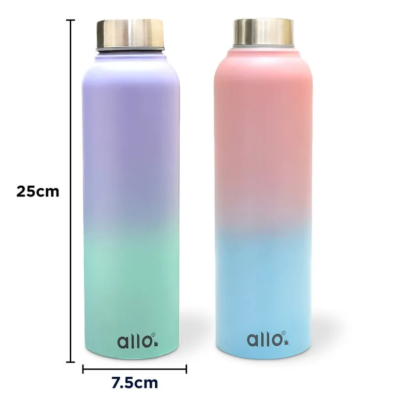 HydraCube Stainless Steel Water Bottle (950 mL Each) - Set Of Two media 8