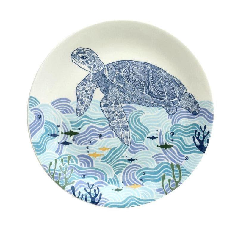 Animal Illustrative  Series Wall Plate - Blue & White media 3