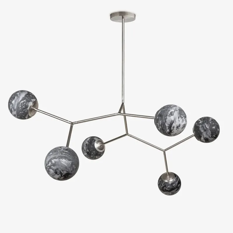 Orange Tree Noir Smoked Ceiling Lamp media 6