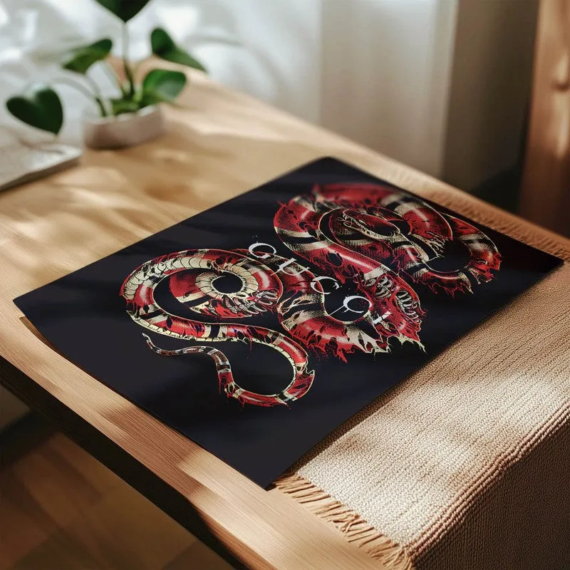 Inferno Serpent Wall Poster media 4