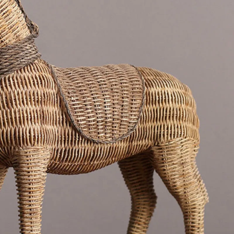 Decorative Horse Showpiece - Brown media 4