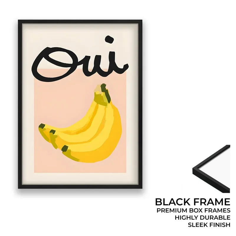 Yellow Pulp Archival Canvas Wall Art - Black media 8