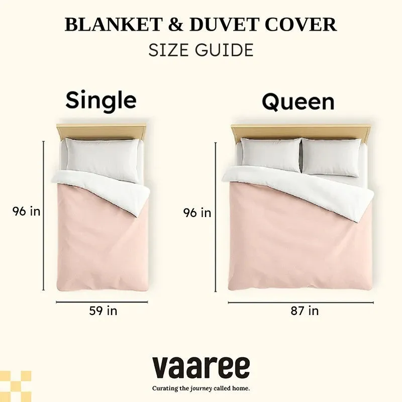 Urban Space Bloomscape Reversible Dohar - Pink & Yellow media 11