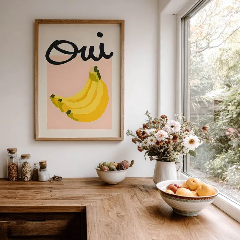 Yellow Pulp Archival Canvas Wall Art - Brown media 7
