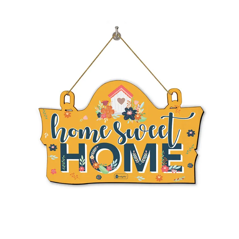 Sweetest Home Wooden Wall Accent - Yellow media 4