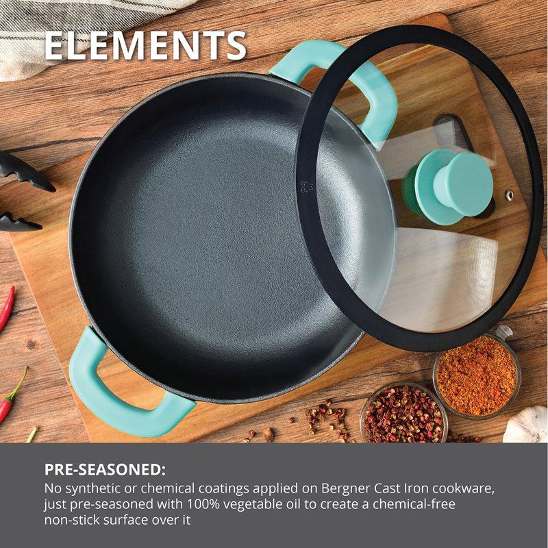 Bergner Induction Safe Cooking Pot With Lid - 3600 mL media 4