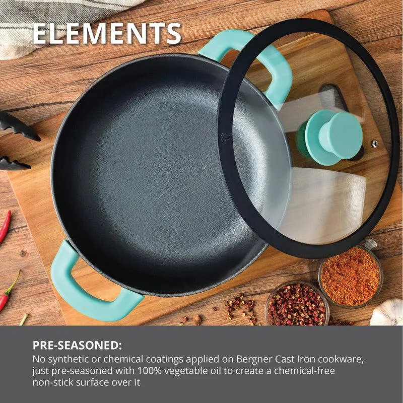 Bergner Induction Safe Cooking Pot With Lid - 3600 mL media 4