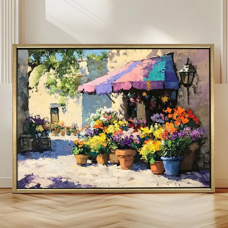 Petal Boutique Canvas Wall Painting With Frame media 4