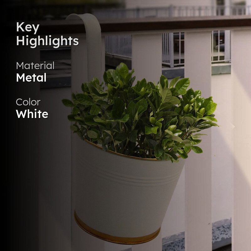 Lush Glow Planter - White media 2