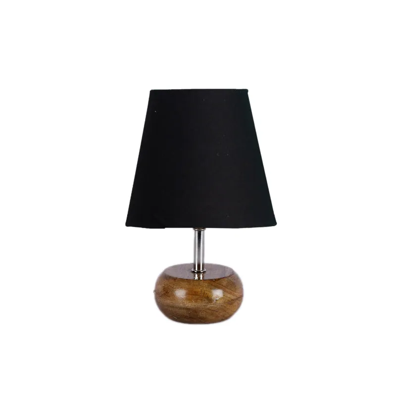 Astrova Fabric Table Lamp - Black,Brown media 4