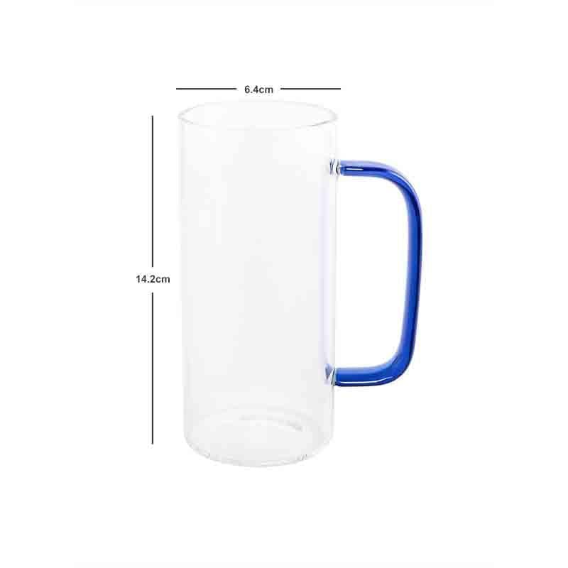 Puritax Glass Coffee Mug (380 mL Each) - Set of Two media 6