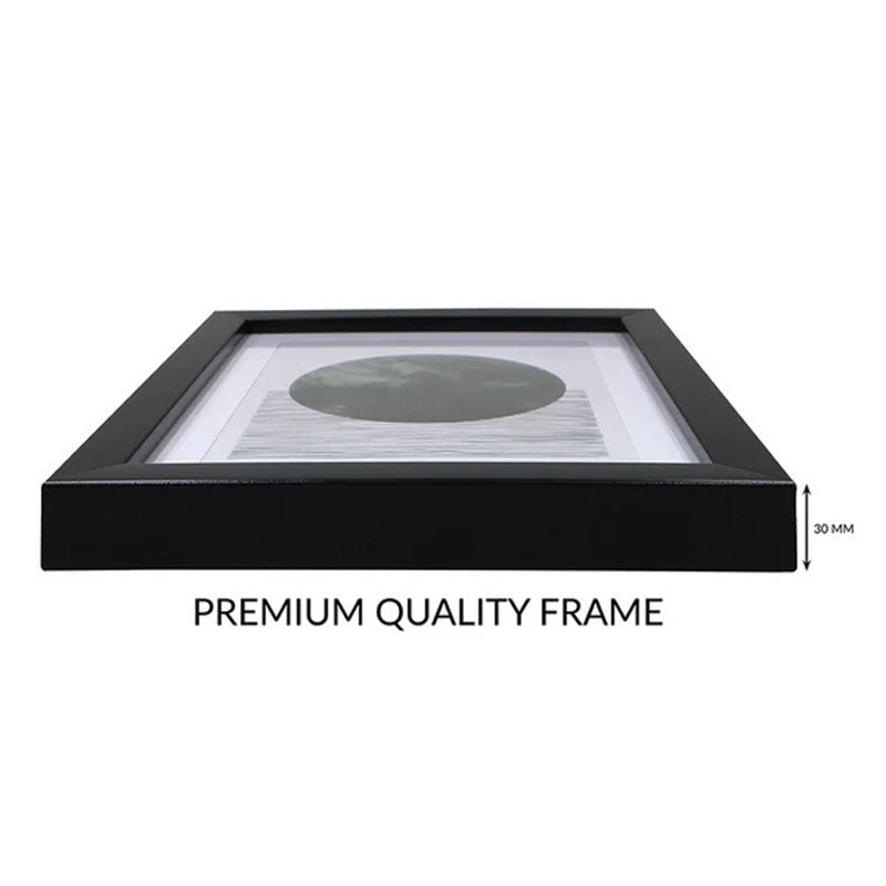 Hyperius Black MDF Photo Frame - Set Of Six media 4