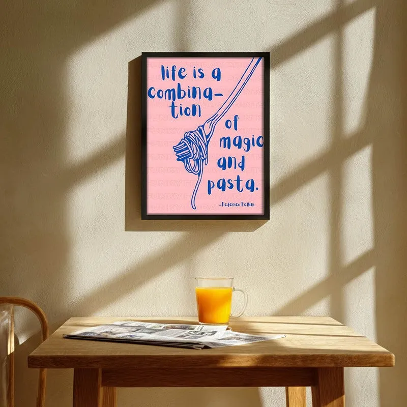 Herbed Harmony Archival Canvas Wall Art - Black media 1