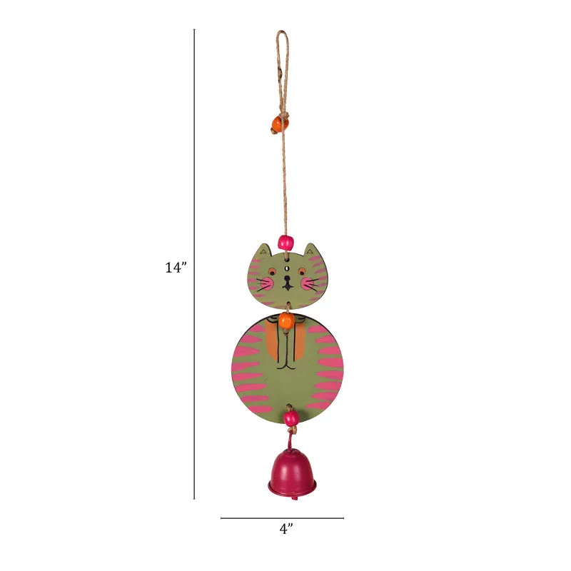 Hello Kitty Windchime - Green media 7