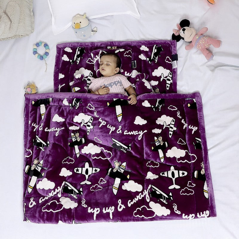 Monte Carlo Skyward Dreams Blanket - 1400 GSM
