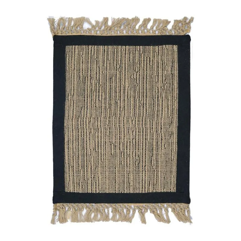Jutify Anti-Slip Jute Door Mats with Fringe media 7
