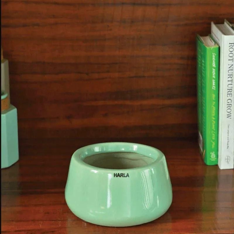 Ugaoo Tulip Fantasy Ceramic Planter (16 CM) - Aqua media 5