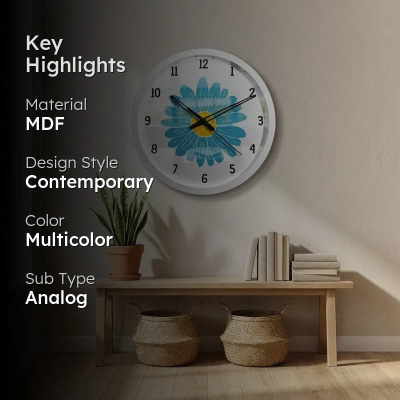 Bloomix MDF Wall Clock media 2