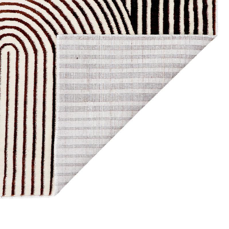 Icaria Nylon Dhurries - White, Black media 4