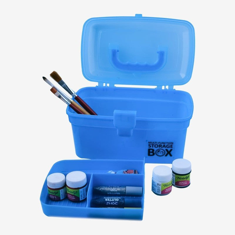 SnapLock Plastic Storage Box - Blue media 5