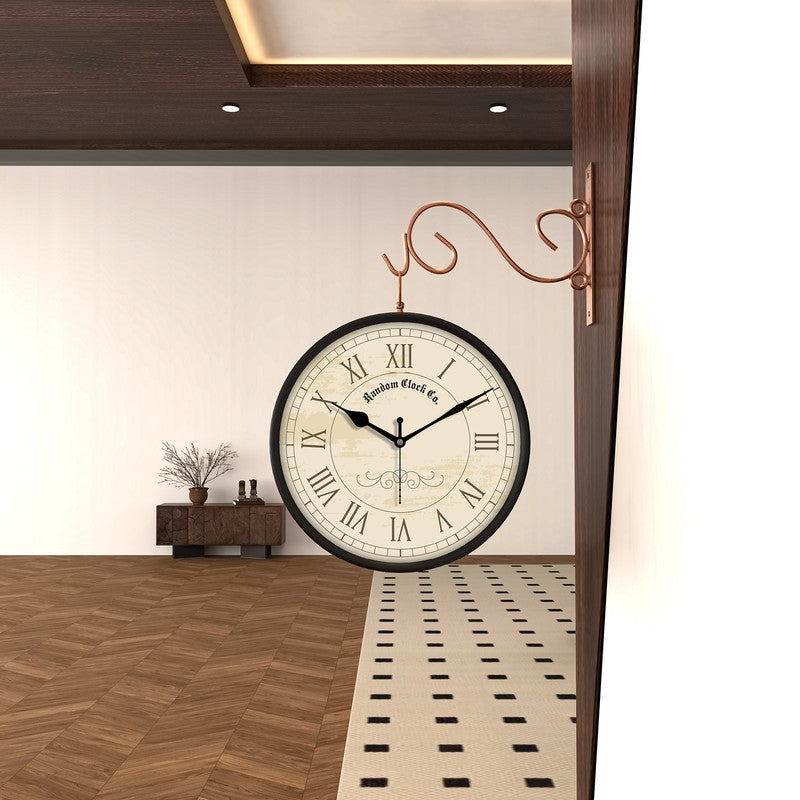 Heritageon Double Sided Wall Clock