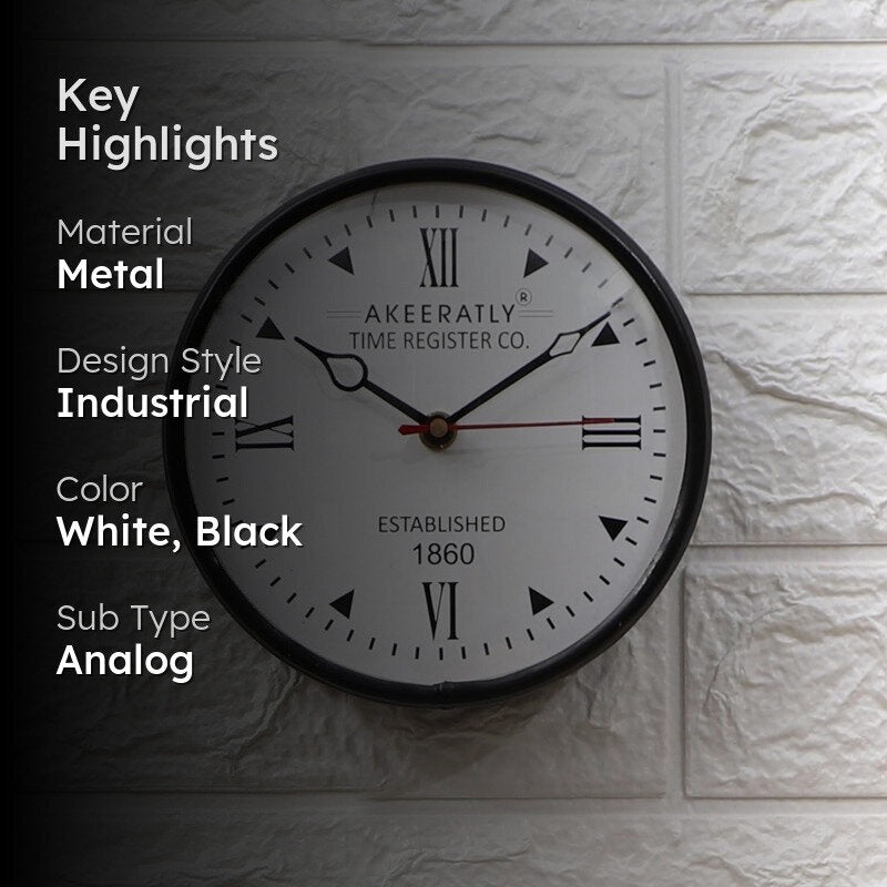 Elvya Wall Clock media 2