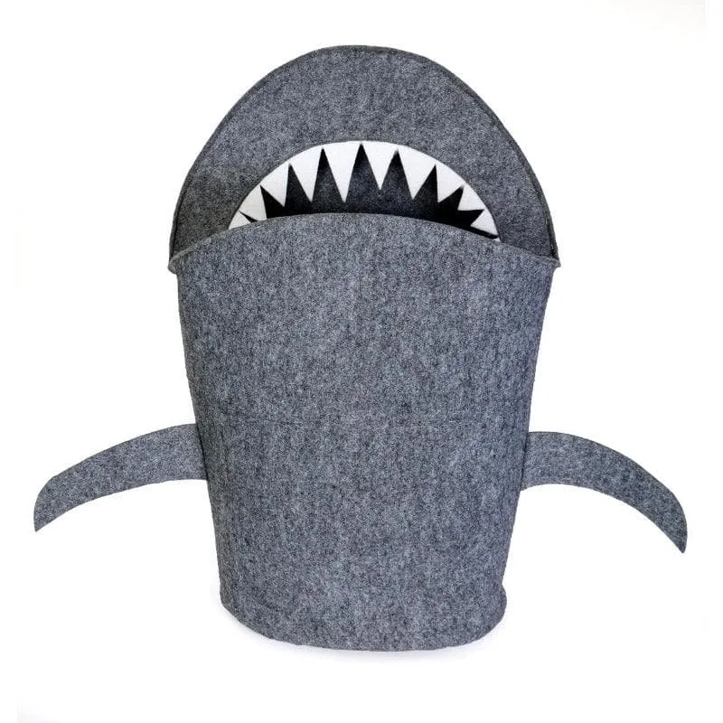 Shark Bite Felt Storage Basket media 3