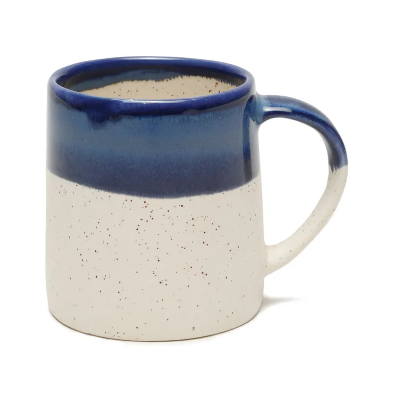 Bliss Ceramic Coffee Mug (300 mL Each,Blue) - Set Of Six media 6