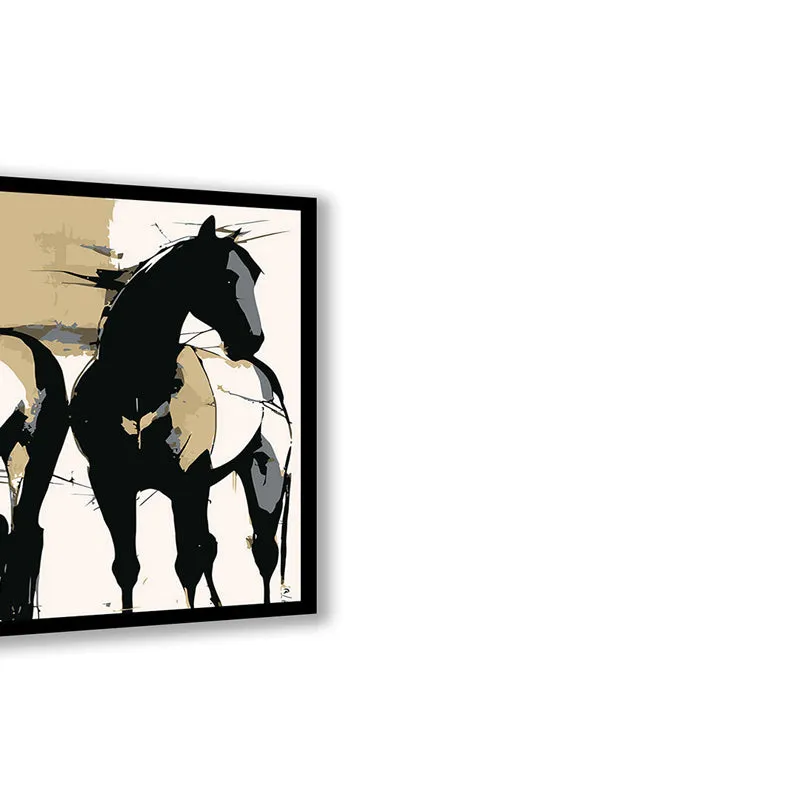 Equine Arts Wall Art with Black Frame media 6