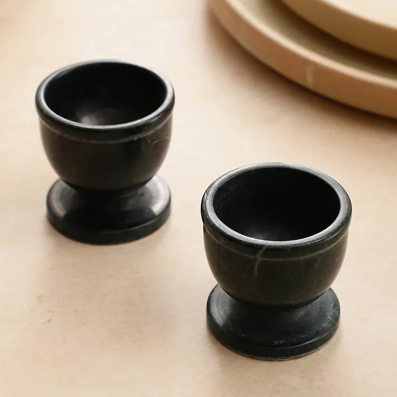 Onyx Nest Marble Egg Cup - Set Of Two media 6