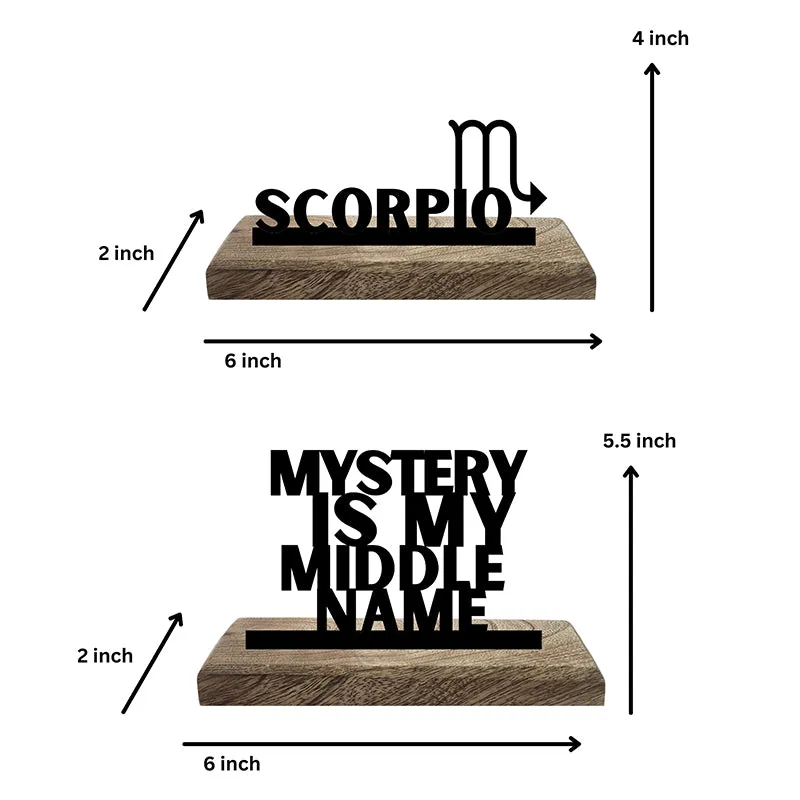 Mysterious Scorpio Showpiece - Set Of Two media 5