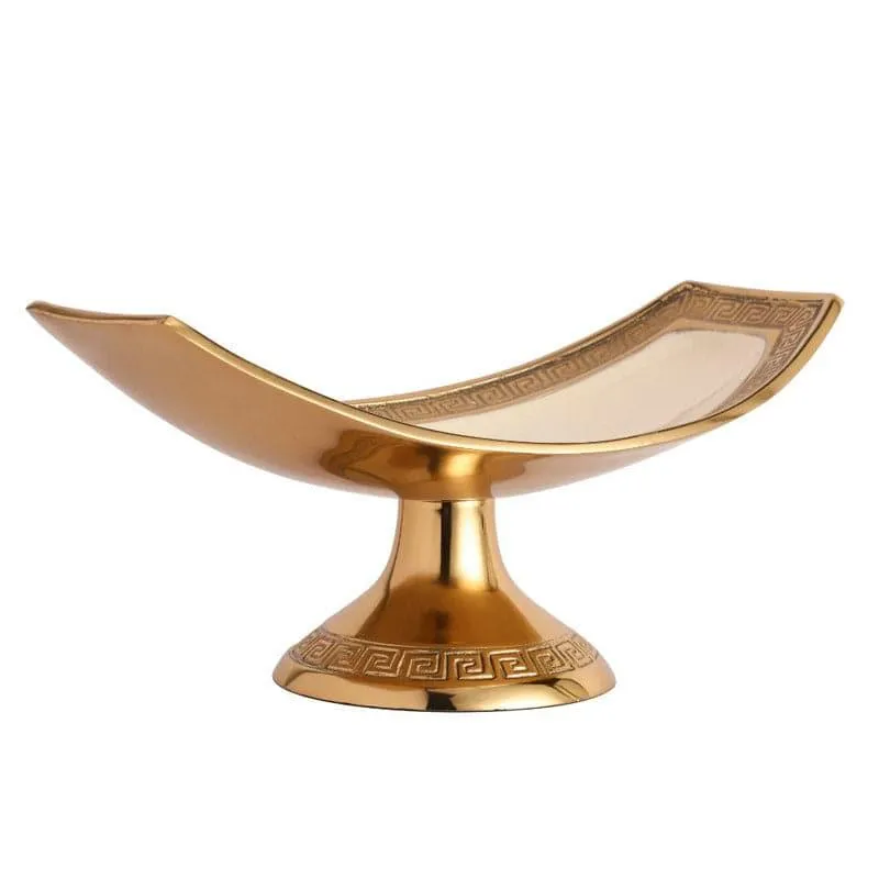 Gretal Aluminum Platter - Gold media 5