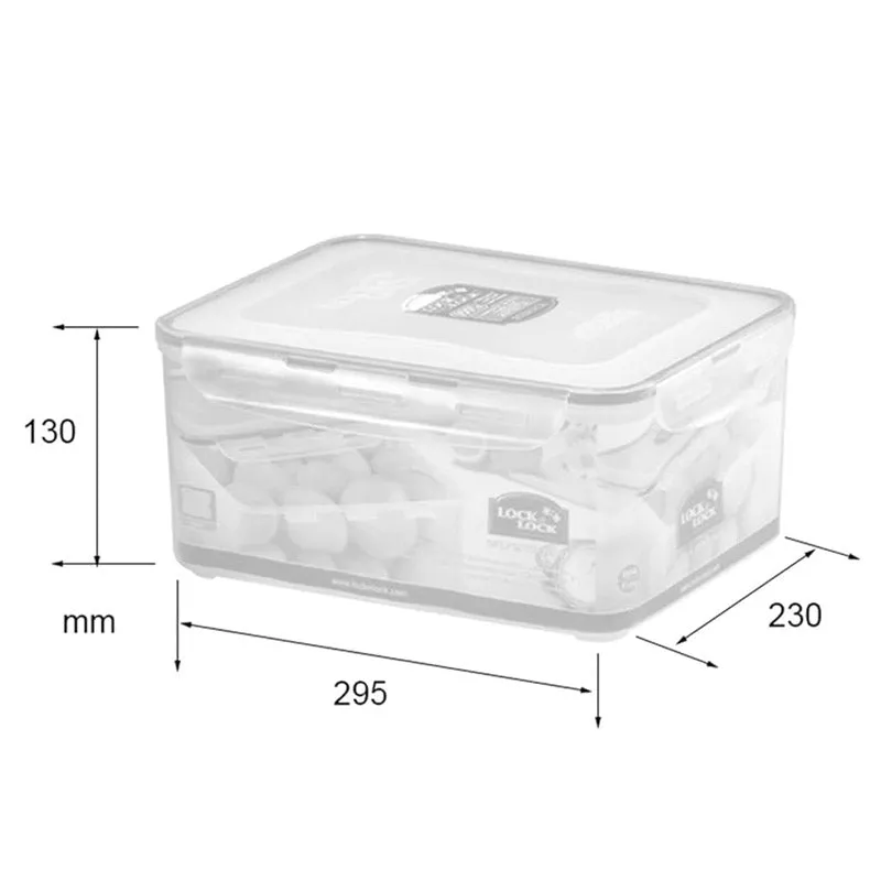 Cuzi Airtight Plastic Container - 6500 mL media 4