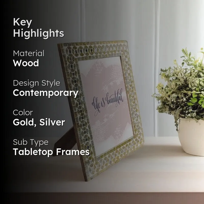 Memories Bound Photo Frame - Gold media 2