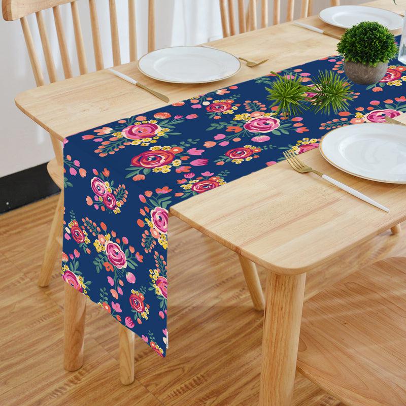 Orchid Poly Canvas Table Runner