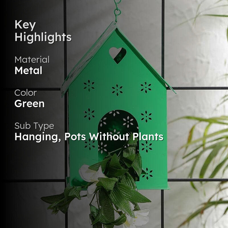 Hello Birds Green Birdhouse- Green media 2