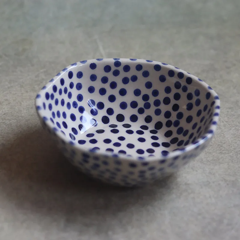 Otello Ceramic Snack Bowl (Blue) - 200 mL media 1