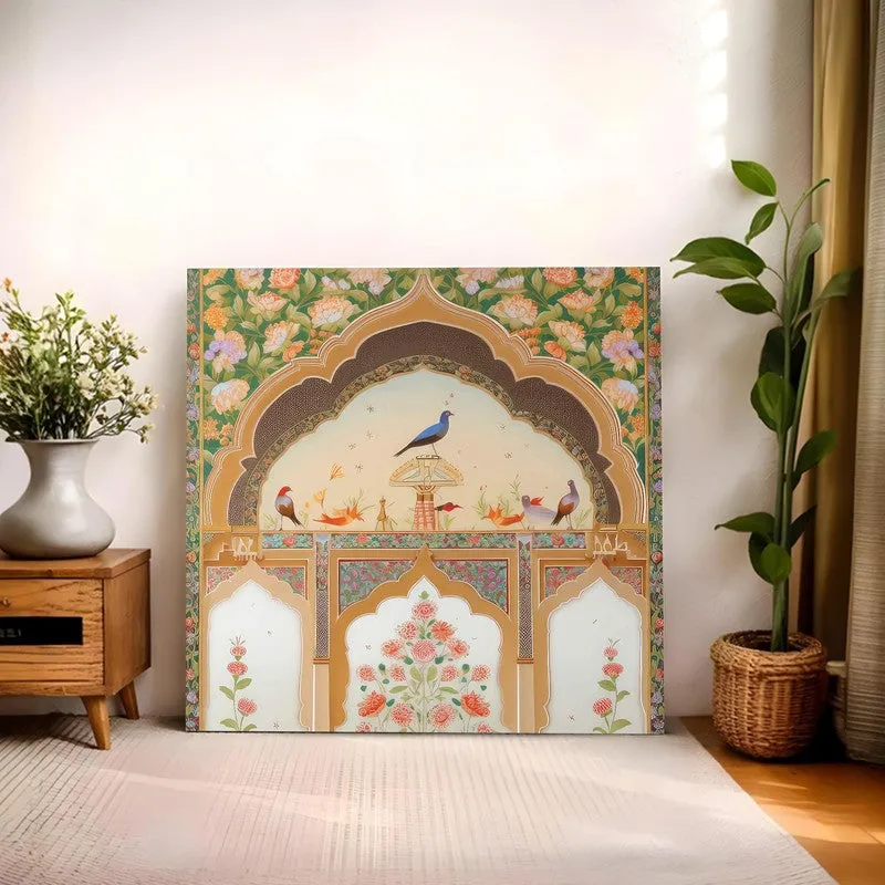 PeacockAura Canvas Wall Art media 8