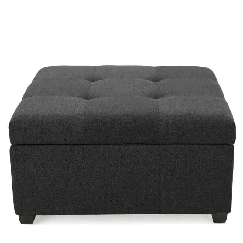 Uvaro Comelo Ottoman - Grey media 3