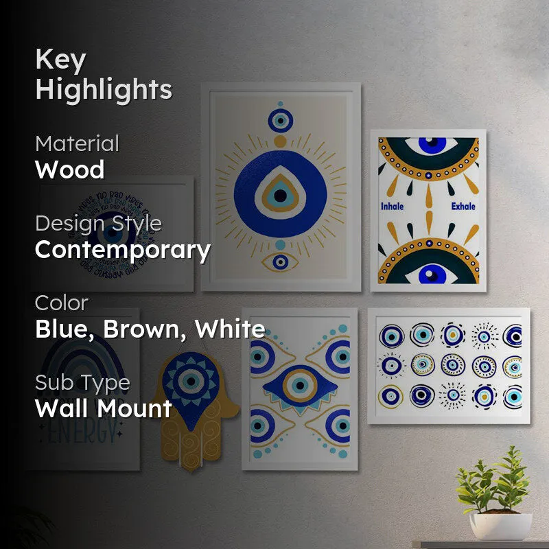 Evil Eye Safety Wall Art - Set Of Seven media 2